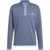 Adidas Layer Microdot 1/4-Zip, Blau/grau -Polo und Mütze adidas layer microdot 14 zip blaugrau blau 5036971 1u9xS7TDJAEcaZ 1280x1280