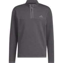 Adidas Layer Microdot 1/4-Zip, Grau