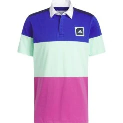 Adidas Polo Adicross Block, Lila/türkis/pink