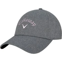 Callaway Cap Liquid Metal Damen, Grau/pink