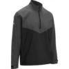 Callaway Layer Heathered Wind 1/4-Zip, Schwarz/grau -Polo und Mütze callaway layer heathered wind 14 zip schwarzgrau schwarz 5067514 1 1280x1280