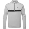 Calvin Klein Golf Midlayer Chest Stripe, Half-Zip, Grau -Polo und Mütze calvin klein golf midlayer chest stripe half zip grau grau 6941427 15BWj1G3nzdsHA 1280x1280