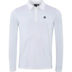 Cross® Cross Polo Thermo, Langarm, Weiß