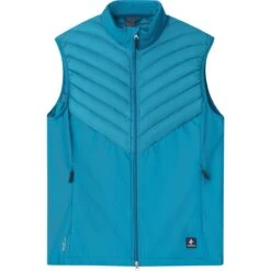 Cross® Cross Weste Stance Softshell, Blau/türkis
