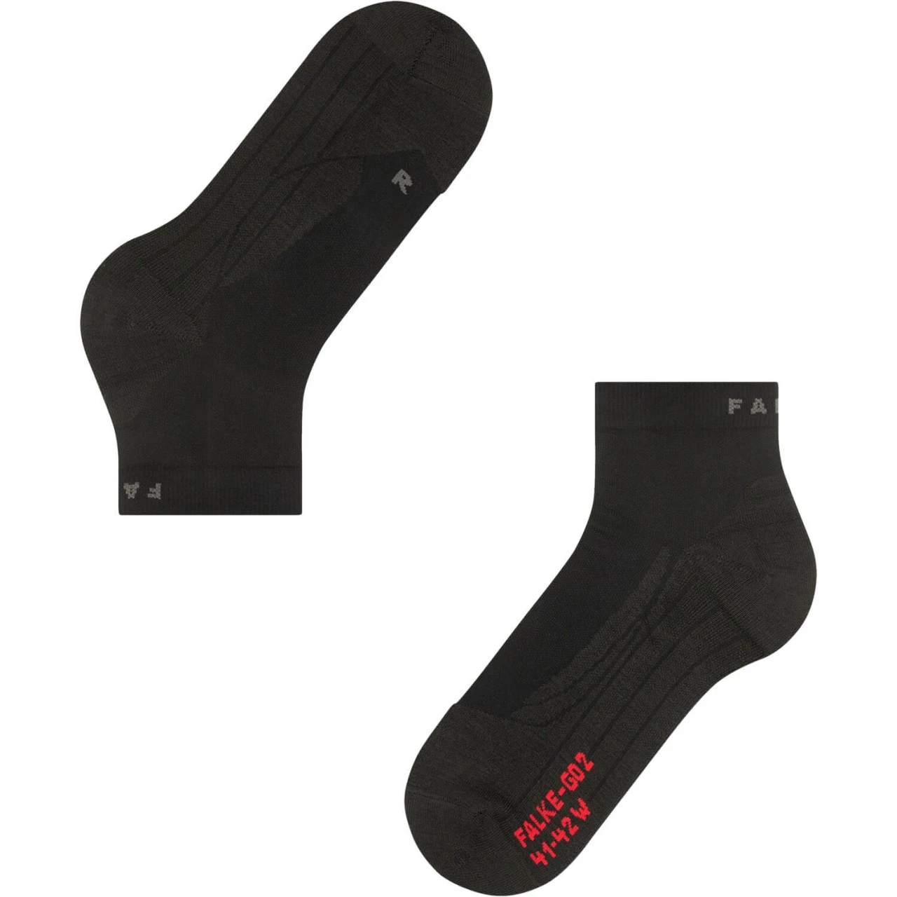 Falke Socken GO2 Short, Schwarz 8 Falke Socken GO2 Short, Schwarz – Bild 6