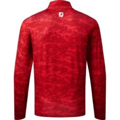 FootJoy Layer Camo Print 1/4-Zip, Rot/camouflage -Polo und Mütze footjoy layer camo print 14 zip rotcamouflage rot 5054068 2J79tou3TzUnrl 1280x1280