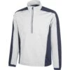 Galvin Green Jacke Lawrence 1/2-Zip, Grau/navy/weiß