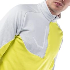 Galvin Green Layer Daxton 1/2-Zip, Lime/hellgrau/weiß -Polo und Mütze galvin green layer daxton 12 zip limehellgrauweiss gruen 5059967 5 1280x1280