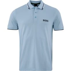 HUGO BOSS Polo Paddy Pro, Hellblau