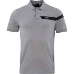 HUGO BOSS Polo Paule, Hellgrau