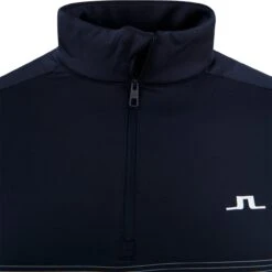 J.Lindeberg J. LINDEBERG Layer Luis Half-Zip Mid, Navy/grau -Polo und Mütze j lindeberg layer luis half zip mid navygrau blau 5036511 2B976vwfJ4X8FJ 1280x1280
