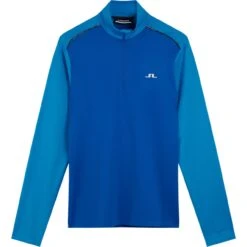 J.Lindeberg J. LINDEBERG Layer Terry Mid, Blau/hellblau