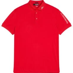 J.Lindeberg J. LINDEBERG Polo Tour Tech, Rot