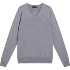 J.Lindeberg J. LINDEBERG Pullover Lymann Knitted, Grau