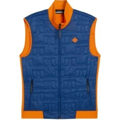 J.Lindeberg J. LINDEBERG Weste Quilt Hybrid, Dunkelblau