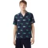 LACOSTE Hemd, Navy/grün -Polo und Mütze lacoste hemd navygruen blau 5038721 1BMCqukfbo5tNQ 1280x1280