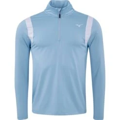 Mizuno Layer Breeze Elite 1/4-Zip, Hellblau