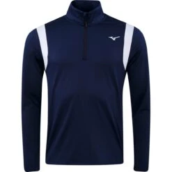 Mizuno Layer Breeze Elite 1/4-Zip, Navy