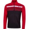 Mizuno Layer Breeze Elite ST 1/4-Zip, Rot/schwarz -Polo und Mütze mizuno layer breeze elite st 14 zip rotschwarz rot 6931231 1yU8RWugL9jIMX 1280x1280