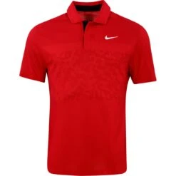 Nike Golf Polo Dri-FIT ADV Tiger Woods, Rot