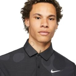 Nike Golf Polo Dri-FIT ADV Tour, Schwarz -Polo und Mütze nike golf polo dri fit adv tour schwarz schwarz 5061169 3rpH5a7zWawTgL 1280x1280