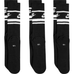 Nike Golf Socken Everyday Essential Crew 3er-Pack, Schwarz/weiß -Polo und Mütze nike golf socken everyday essential crew 3er pack schwarzweiss schwarz 5060550 3TkMj0O9SESijE 1280x1280