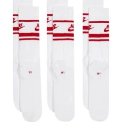 Nike Golf Socken Everyday Essential Crew 3er-Pack, Weiß/rot -Polo und Mütze nike golf socken everyday essential crew 3er pack weissrot weiss 5060550 35CuRh6HhRgcGw 1280x1280