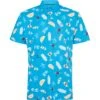 Original Penguin Polo Cocktail Print, Blau/gemustert -Polo und Mütze original penguin polo cocktail print blaugemustert blau 5060756 1 1280x1280