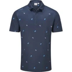 Ping Polo Two Tone, Navy/hellblau