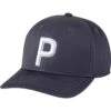 Puma P110 Cap, Navy -Polo und Mütze puma p110 cap navy blau 627610 1 1280x1280