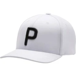 Puma P110 Cap, Weiß