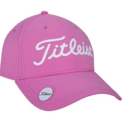 Titleist Cap Players Performance Ball Marker, Lila/weiß