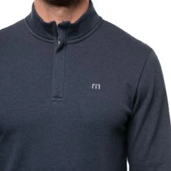 TRAVISMATHEW Layer Cloud Quarter Zip 2.0, Blaugrau -Polo und Mütze travismathew layer cloud quarter zip 20 blaugrau blau 5062365 6LDrhkgSMcqZmW 1280x1280
