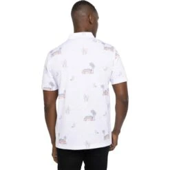 TRAVISMATHEW Polo Four Wheeling, Weiß/gemustert -Polo und Mütze travismathew polo four wheeling weissgemustert weiss 5062488 5iOpvnafXVEMYA 1280x1280