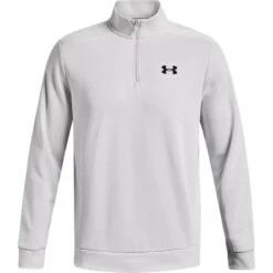 Under Armour Layer Fleece 1/4-Zip, Hellgrau
