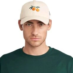 VOLAIRE Cap Hr Orange Zest, Grau/beige